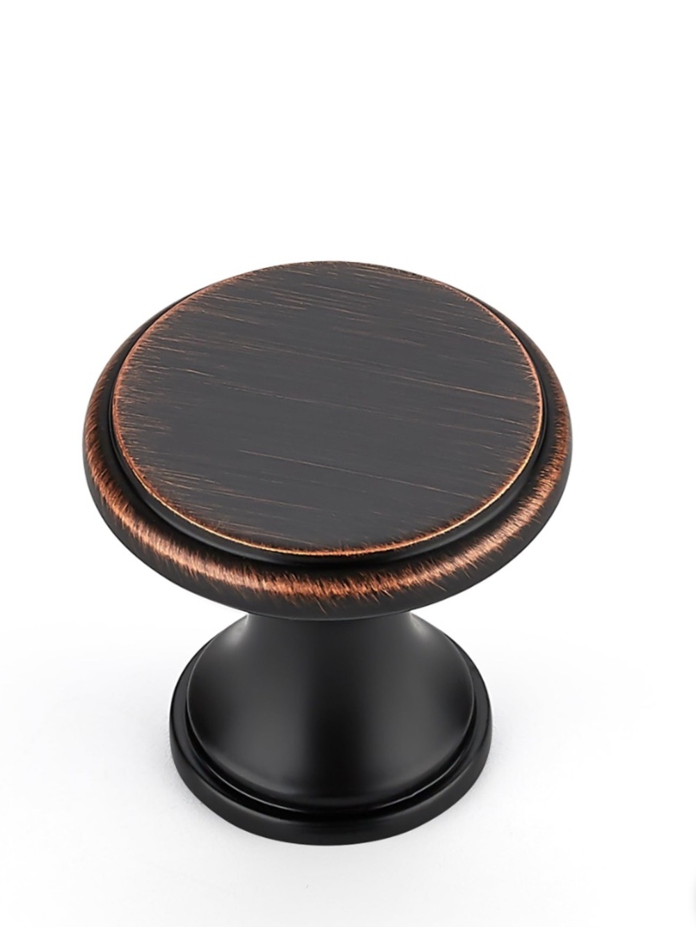 Oil Rubbed Bronze Zinc Knobs for Cupboard Drawer 10pc. Set